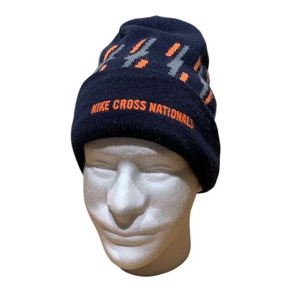 Nike Cross Nationals Navy Beanie - Picture 1 of 5
